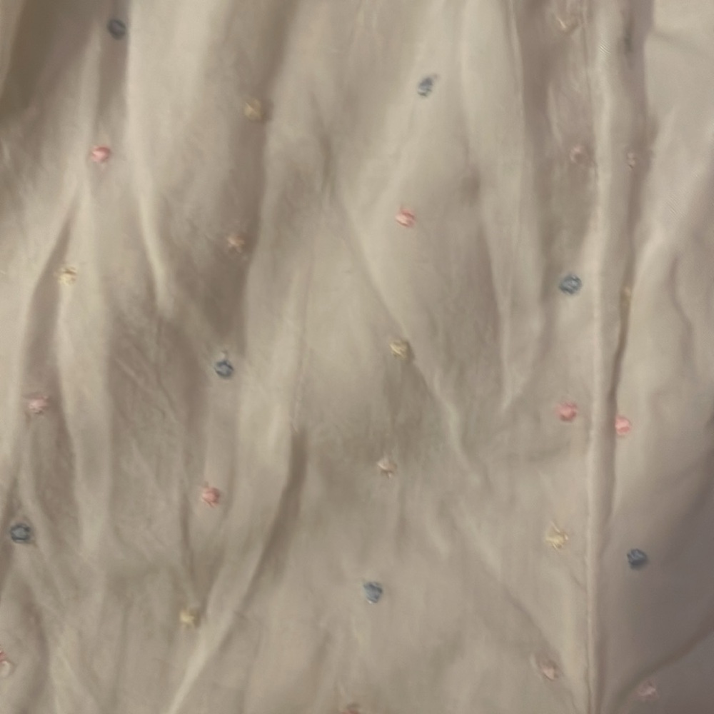 Urban Outfitters Small Off White with Pastel Dots Romper Size Small - Picture 2 of 6